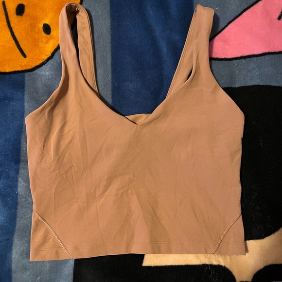 light brown lululemon align top. - Picture 2 of 3